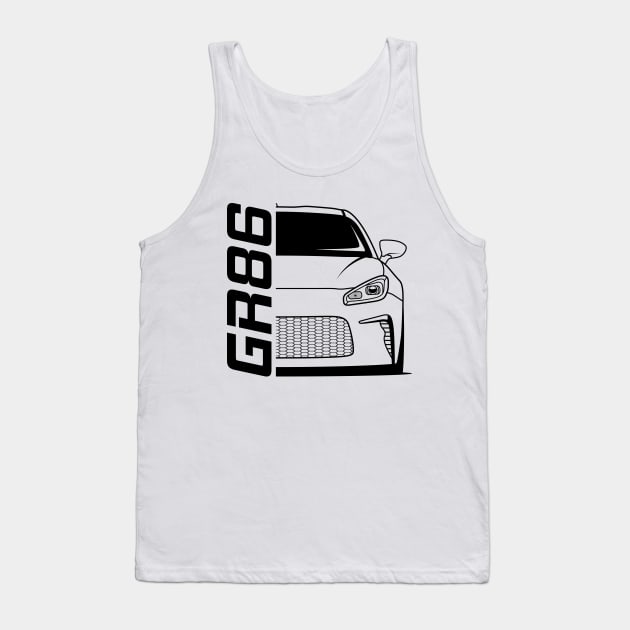 JDM GR86 Front Tank Top by GoldenTuners